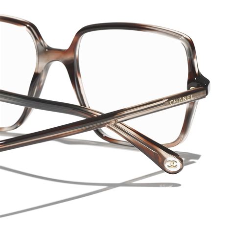 Square Eyeglasses Acetate Brown Tortoise & Grey.